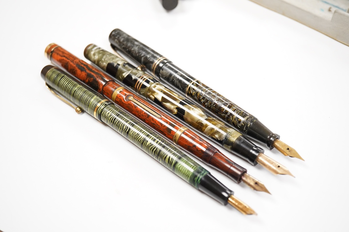 A good group of mainly UK pens to include Swan (12)